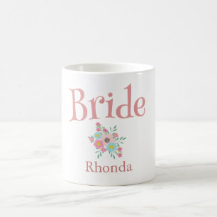 Bride Bouquet von Blume Kaffeetasse