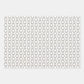 Bride Brautparty Diamond Ring Brautkleid Geschenkpapier Set (Vorderseite)