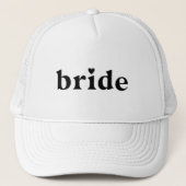 Bride Brautparty Junggeselinnen-Abschied Hat Truckerkappe (Vorderseite)