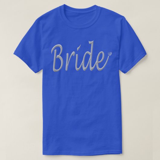 Bride Brautparty T-Shirt (Design vorne)