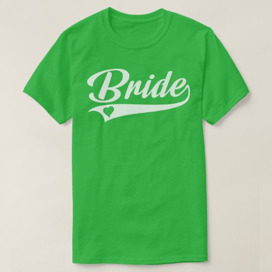 Bride Bridal Shower Party 46 T-Shirt (Design vorne)