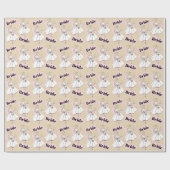 Bride-Bride-Bride-Umhüllungspapier Geschenkpapier (Flach)