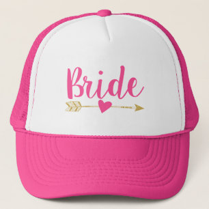 Bride Bride Tribe Pink Truckerkappe