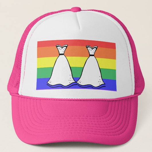 Bride & Bride Truckerkappe (Vorderseite)