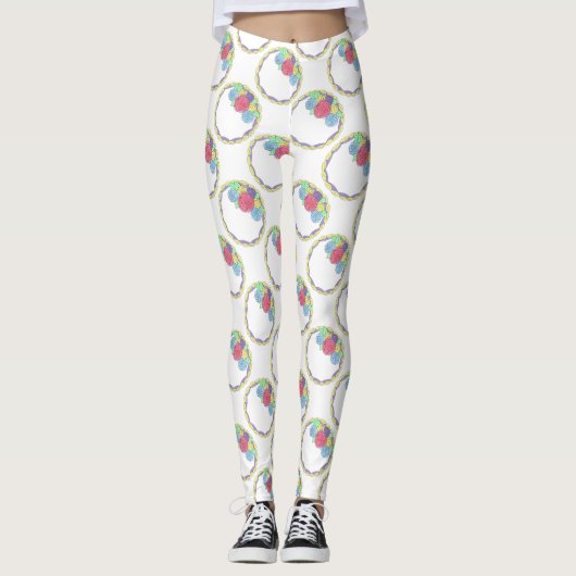 Bride Bridesmaid Bridal Wedding Cake Print Legging Leggings (Vorderseite)
