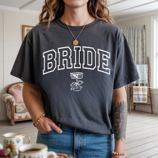 Bride & Bridesmaid Matching Shirt for Bridal Party