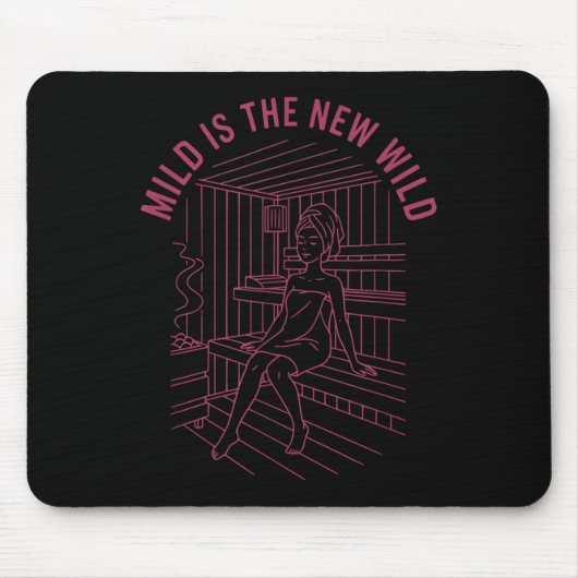 Bride Bridesmaid Wellness-Center Bachelorette Mild Mousepad (Vorne)