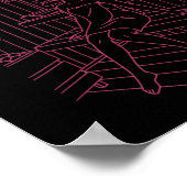 Bride Bridesmaid Wellness-Center Bachelorette Mild Poster (Ecke)