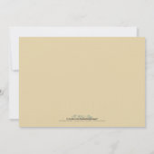 Bride & Bridesmaids Brautparty Invite (Gold) Einladung (Rückseite)