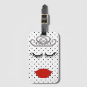 BRIDE & Bridesmaids Bridal Baby Shower Tiara Party Gepäckanhänger (Vorderseite Vertikal)