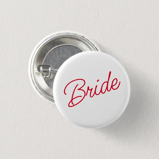 Bride Button (Vorne & Hinten)