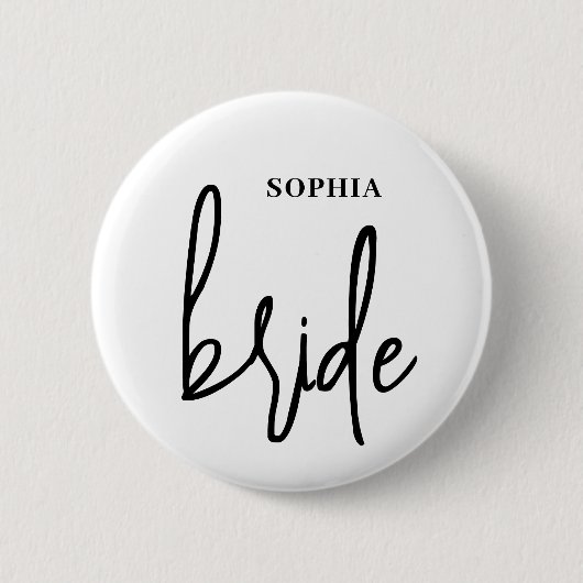 Bride Button (Vorderseite)
