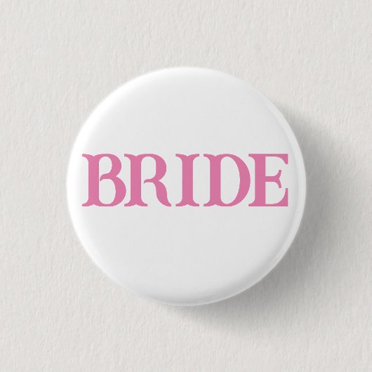 Bride Button (Vorderseite)