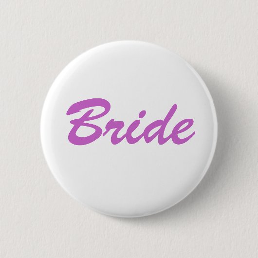 Bride Button (Vorderseite)