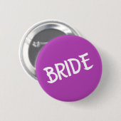 Bride Button Violet White (Vorne & Hinten)