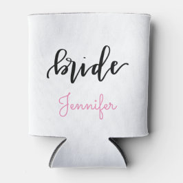 Bride Can Cooler - Personalisieren Sie den Namen Dosenkühler