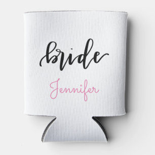Bride Can Cooler - Personalisieren Sie den Namen Dosenkühler
