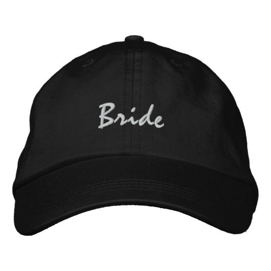 Bride Cap Bestickte Baseballkappe (Vorderseite)