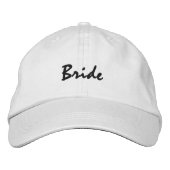 Bride Cap Bestickte Kappe (Vorderseite)