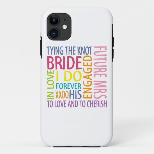 Bride Case-Mate iPhone Hülle (Rückseite)