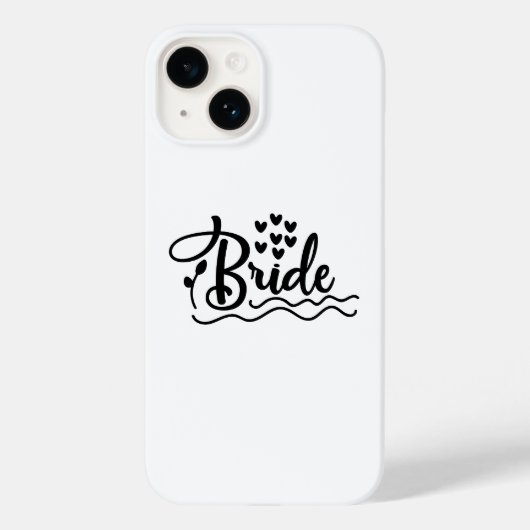Bride Case-Mate iPhone Hülle (Rückseite)