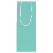 Bride Chocolate & Wine Degustation Party Geschenktüte Für Weinflaschen (Rückseite)