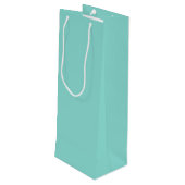 Bride Chocolate & Wine Degustation Party Geschenktüte Für Weinflaschen (Rückseite Schrägansicht)