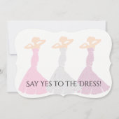 BRIDE & CO Be My Bridesmaid Brautparty Einladung (Vorderseite)