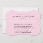 BRIDE & CO Be My Bridesmaid Brautparty Einladung (Rückseite)