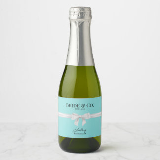 Bride & Co. Brautjungfer Mini Sekt Etikett
