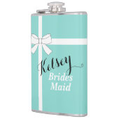 BRIDE & CO Bridesmaid Brautparty Wrapped Flask Flachmann (Links)