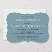 BRIDE CO Cornflower Blue Be My Bridesmaid Party Einladung (Rückseite)