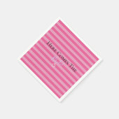 BRIDE CO Hier kommt das Bride Shower Party Serviette (Ecke)