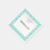 Bride & Co. Paper Napkin Serviette (Ecke)
