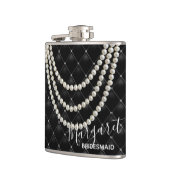 BRIDE & CO Pariser Couture Bridesmaid Flachmann (Links)