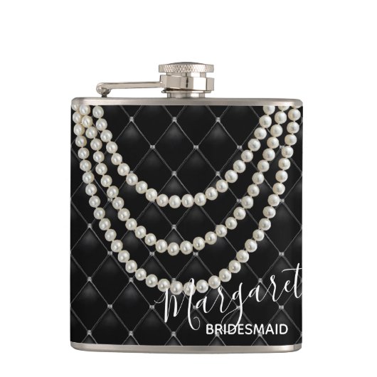 BRIDE & CO Pariser Couture Bridesmaid Flachmann (Vorderseite)