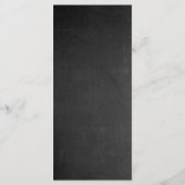 BRIDE & CO PARTY MENÜKARTE (Rückseite)