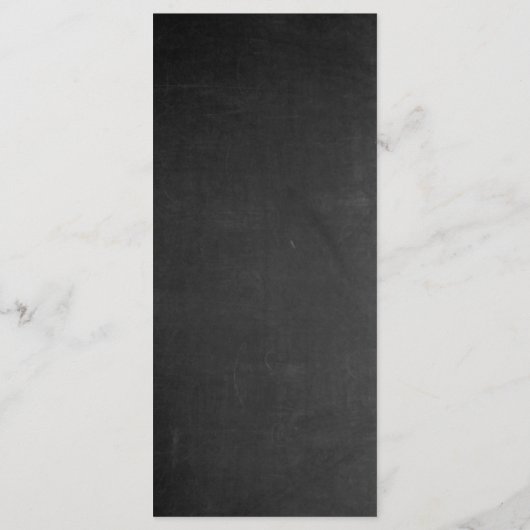 BRIDE & CO PARTY MENÜKARTE (Rückseite)