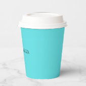 Bride & Co Personalisiert Pappbecher (Links)