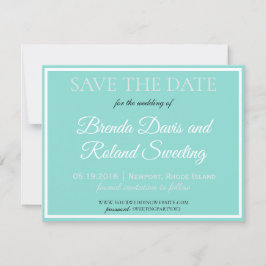BRIDE CO Touch der traditionellen Hochzeitssuite Save The Date
