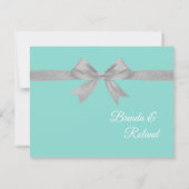 BRIDE CO Touch der traditionellen Hochzeitssuite Save The Date (Rückseite)