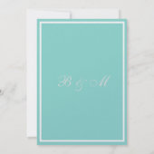 Bride & Co Wedding Suite Elegantes Probe Dinner (Rückseite)