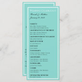 Bride & Co Wedding Suite Hochzeitssuite Programm (Vorne/Hinten)