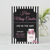 BRIDE Couture Theme Party Wie viele Kisses Game (Stehend Vorderseite)