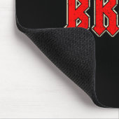 Bride Crew Rock Roll Gothic Halloween-Party Gesche Mousepad (Ecke)