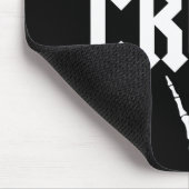 Bride Crew Rock'n'Roll Gothic Halloween Bacheloret Mousepad (Ecke)