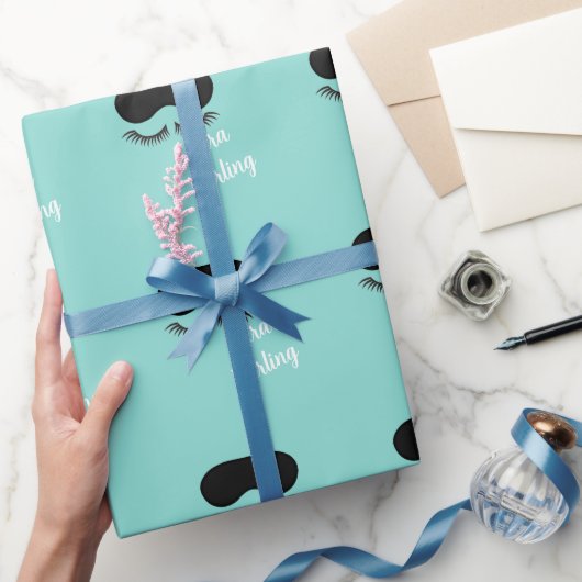 BRIDE Darling Tiara Party Personalisiert Geschenkpapier (Schenken)