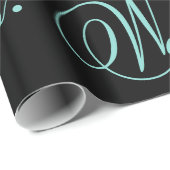 BRIDE Das glückliche Paar, das wir feiern Geschenkpapier (Rolleneckpunkt)