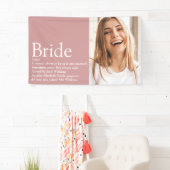 Bride Definition Foto Brautparty Hochzeit Banner (Insitu)
