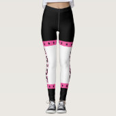 Bride Disco Cowgirl Junggeselinnen-Abschied Leggings (Vorderseite)